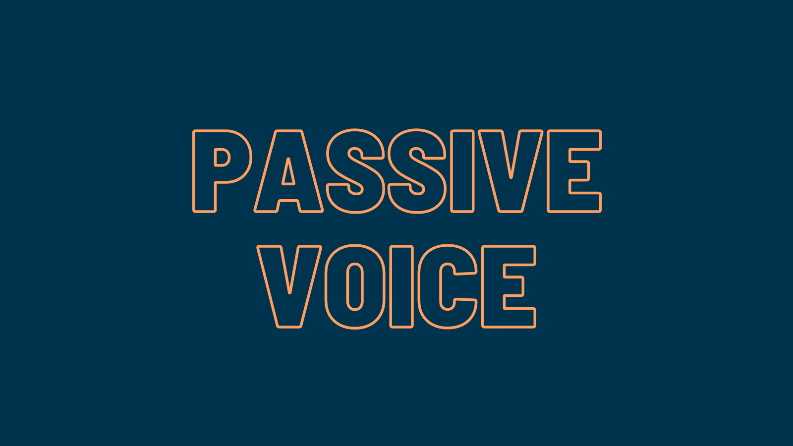 Read more about the article Passive Voice- แกรมม่าต้องรู้ก่อนสอบ TOEIC