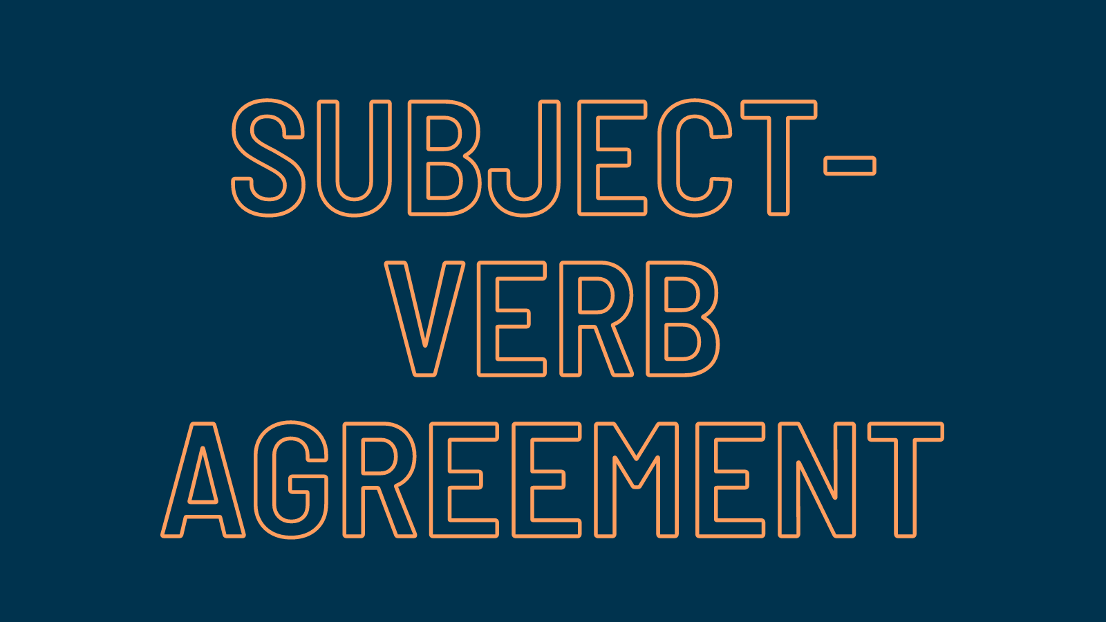 Read more about the article Subject-Verb Agreement – แกรมม่าต้องรู้ก่อนสอบ TOEIC