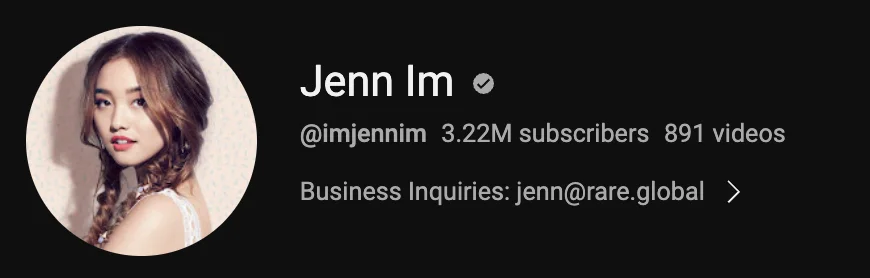 Jenn Im channels